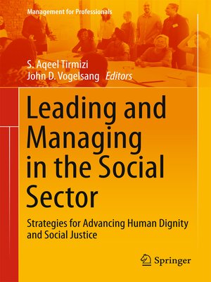 cover image of Leading and Managing in the Social Sector